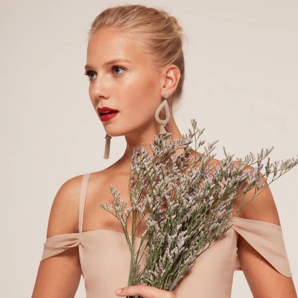 Reformation Poppy 0P NWT Champagne - Picture 5 of 5